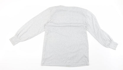 Womens UK Size 14 Marks and Spencer Grey Pullover Jumper