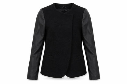 Womens UK Size 12 Dorothy Perkins Black Overcoat