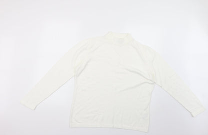 towels edgar jacobs Womens White   Pullover Jumper Size 16