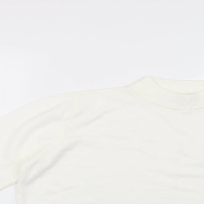 towels edgar jacobs Womens White   Pullover Jumper Size 16
