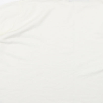 towels edgar jacobs Womens White   Pullover Jumper Size 16