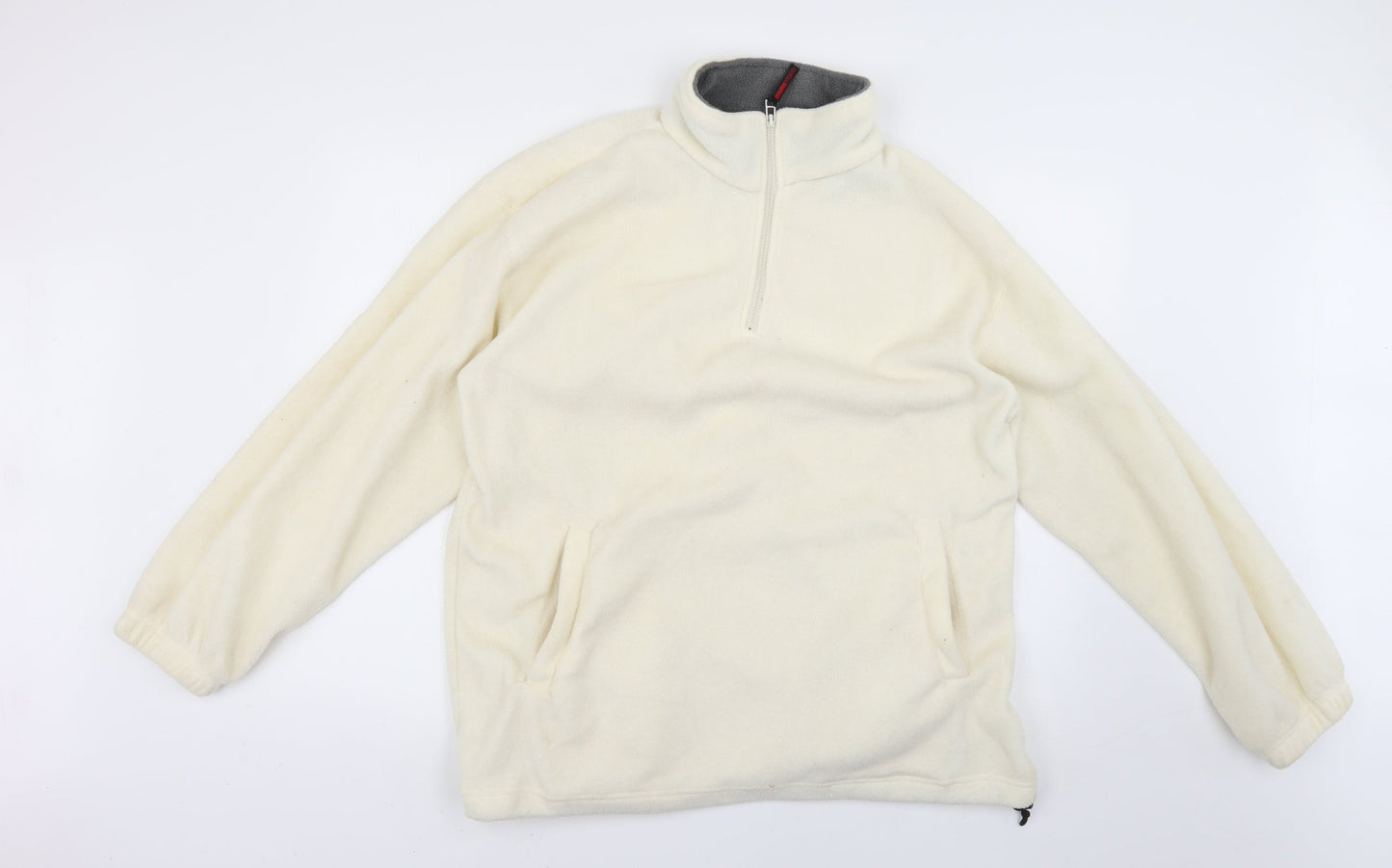 hardwear Mens Beige   Full Zip Jumper Size M