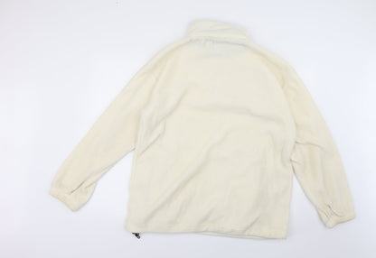 hardwear Mens Beige   Full Zip Jumper Size M