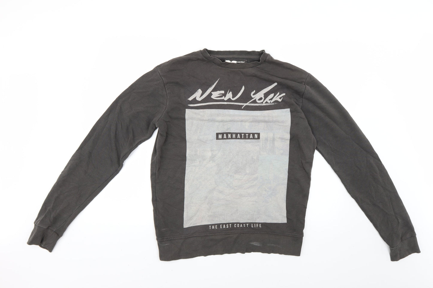 Twisted Soul Mens Brown   Pullover Jumper Size M