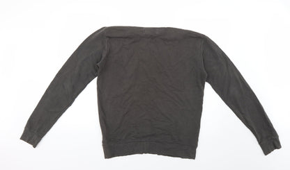 Twisted Soul Mens Brown   Pullover Jumper Size M