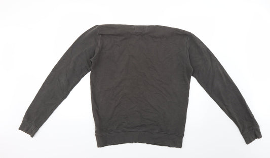 Twisted Soul Mens Brown   Pullover Jumper Size M