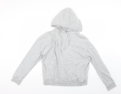 TU Womens Grey   Pullover Hoodie Size 12