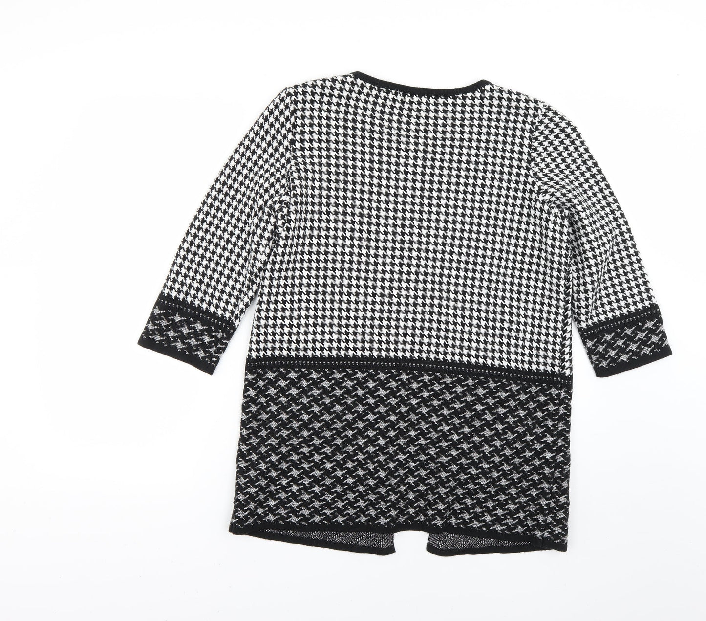 F&F Womens Multicoloured Geometric  Cardigan Jumper Size 10