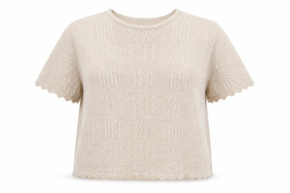 Womens UK Size 20 berketex Beige Pullover Jumper