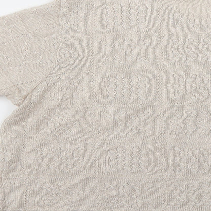 Womens UK Size 20 berketex Beige Pullover Jumper