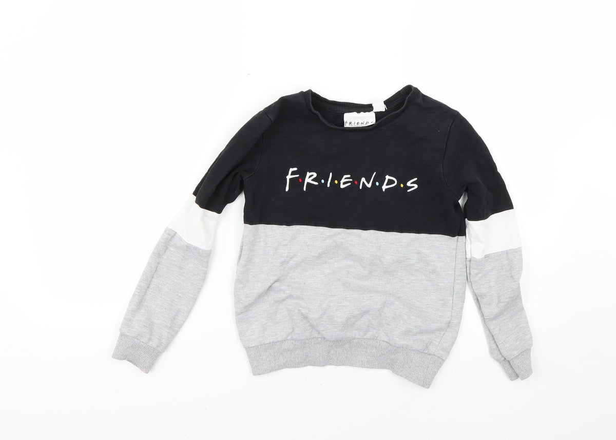 Additional front view of friends boys’ multicoloured jumper, size 9-10, years