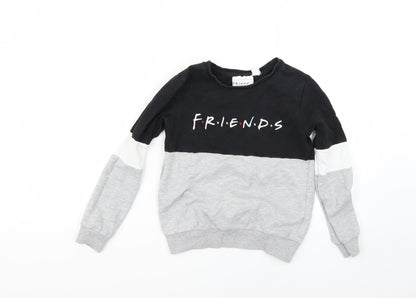 Additional front view of friends boys’ multicoloured jumper, size 9-10, years