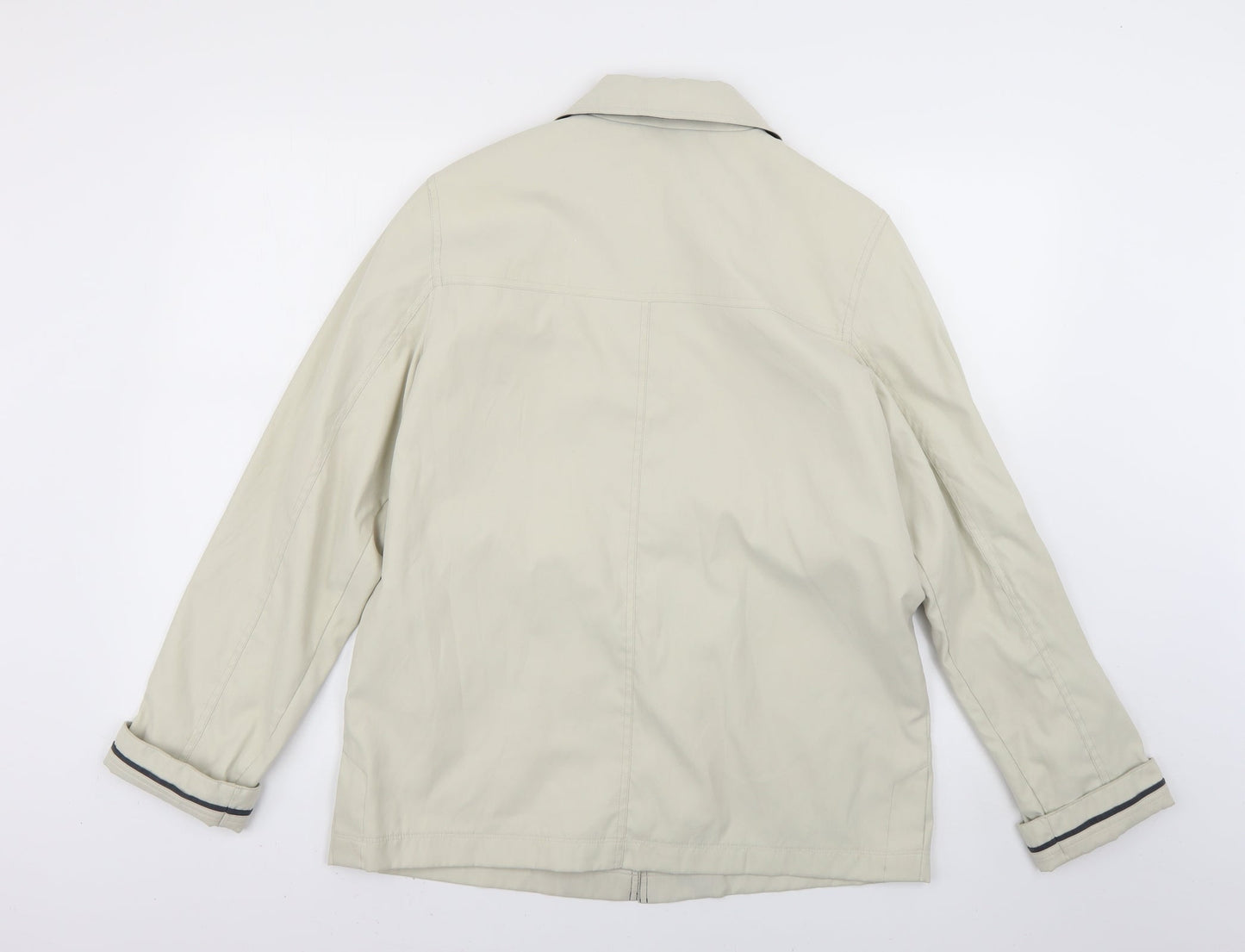 Womens UK Size 12 Style Beige Overcoat