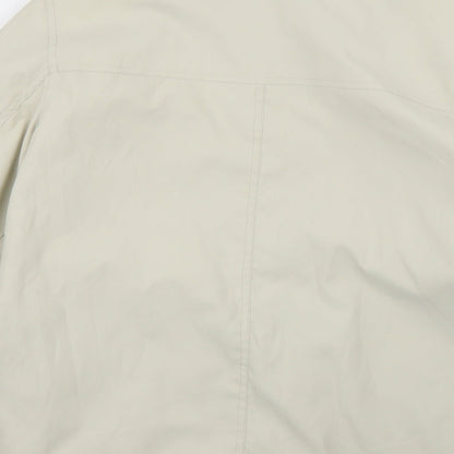 Womens UK Size 12 Style Beige Overcoat