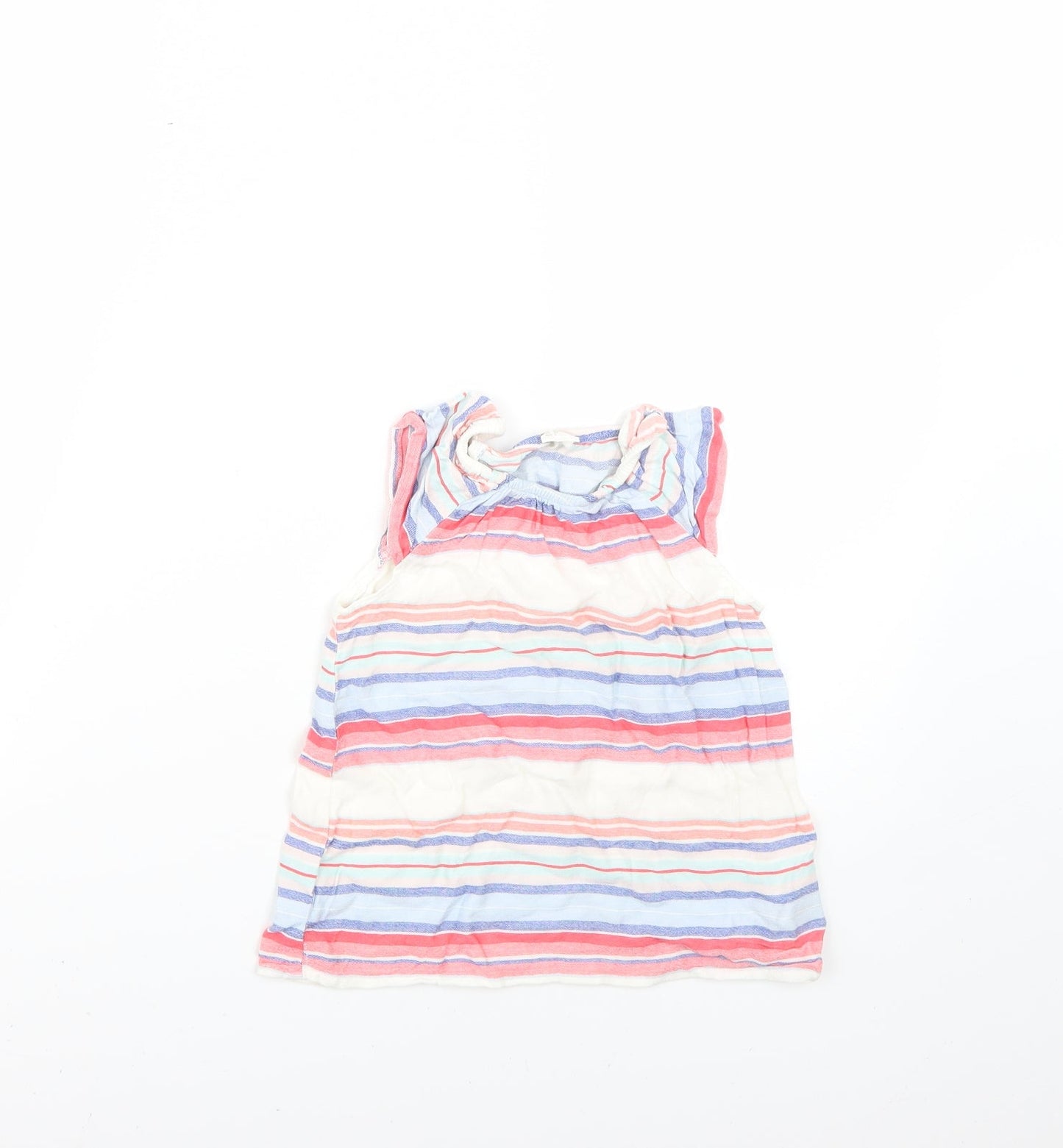 H&M Girls Multicoloured Striped  Fit & Flare  Size 2-3 Years