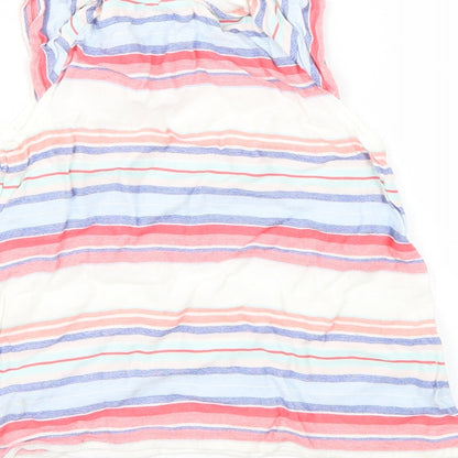 H&M Girls Multicoloured Striped  Fit & Flare  Size 2-3 Years