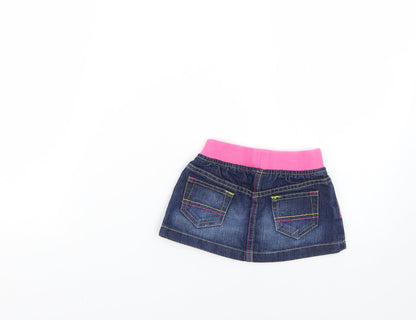 Mothercare Baby Blue   Mini Skirt Size 6-9 Months