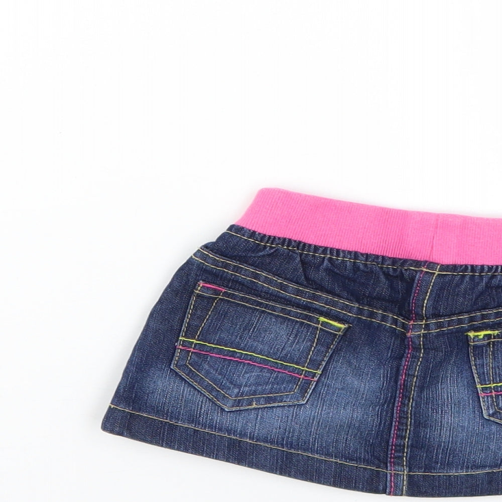 Mothercare Baby Blue   Mini Skirt Size 6-9 Months