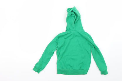 pep&co Boys Green Geometric  Pullover Hoodie Size 5-6 Years