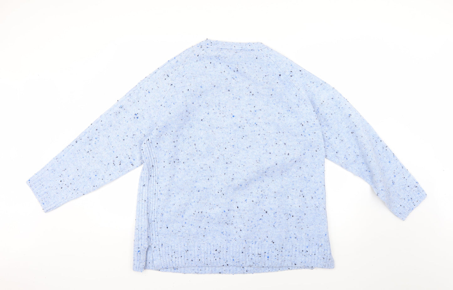 Womens UK Size L Marks and Spencer Blue Pullover Jumper