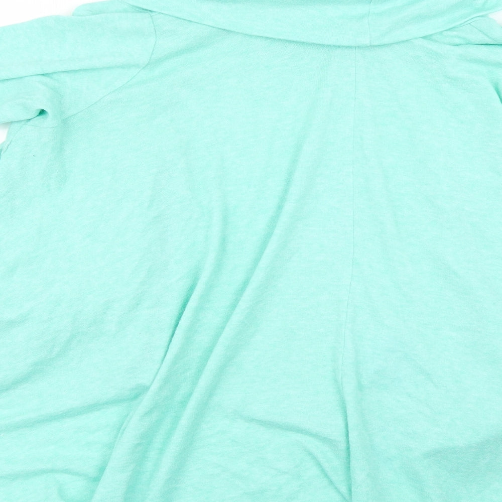Womens UK Size 12 Preworn Green Pullover Jumper