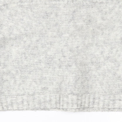 Womens UK Size M New Look Grey Pullover Jumper