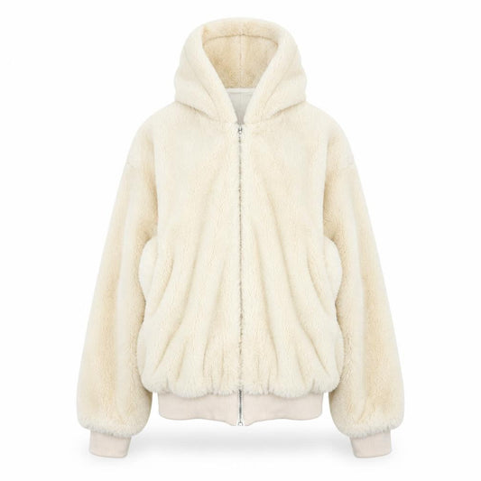 Topshop Womens Beige   Overcoat Coat Size XS