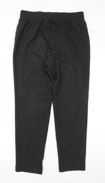 TU Womens Grey   Trousers  Size 12 L25 in