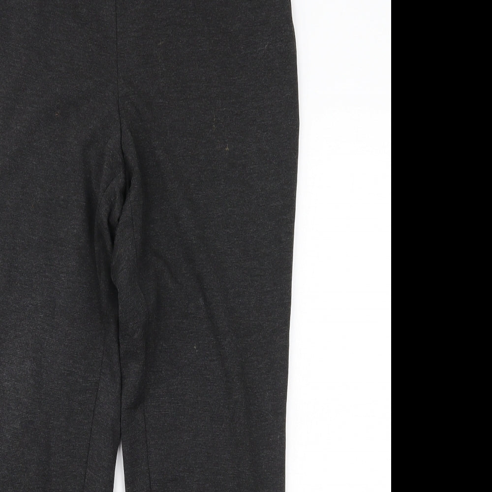 TU Womens Grey   Trousers  Size 12 L25 in