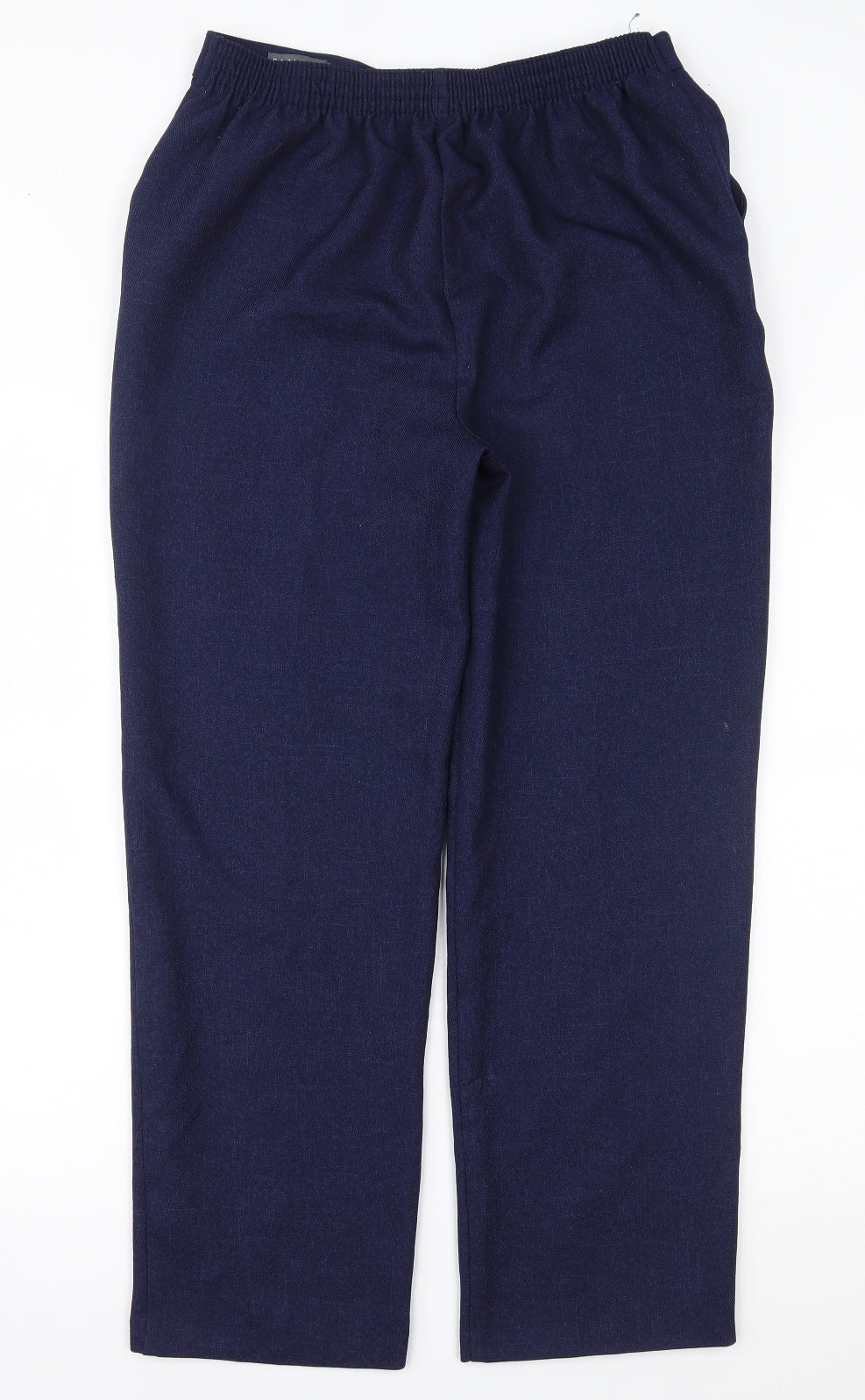 Womens UK Size 12 Matalan Regular Fit  Blue Trousers