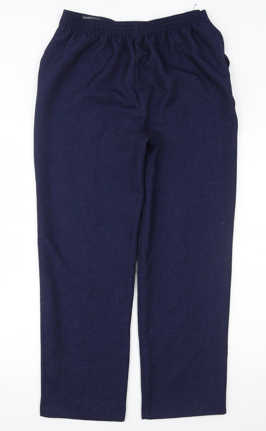 Matalan Womens Blue   Trousers  Size 12 L26 in