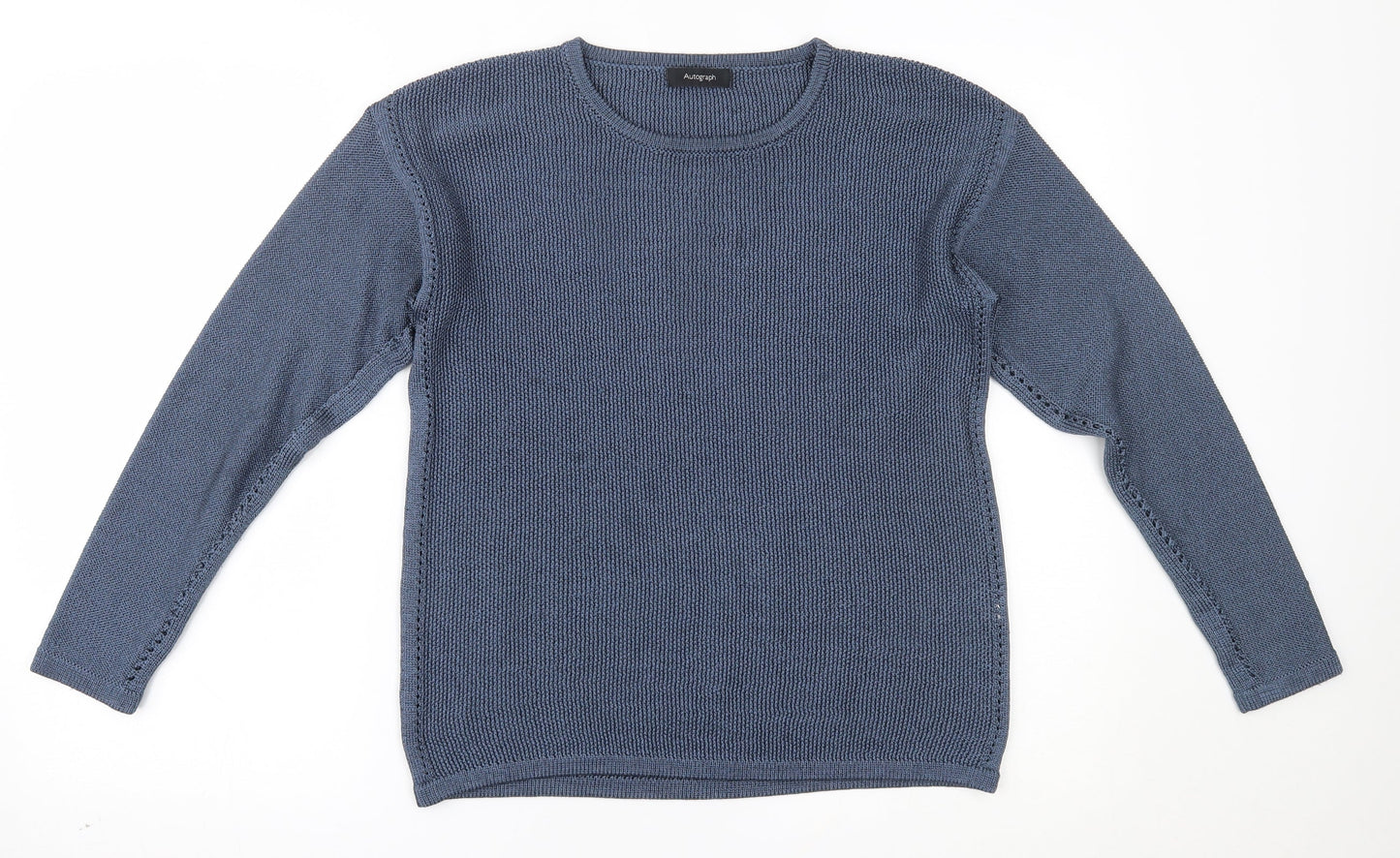 Autograph Womens Blue   Pullover Jumper Size 12