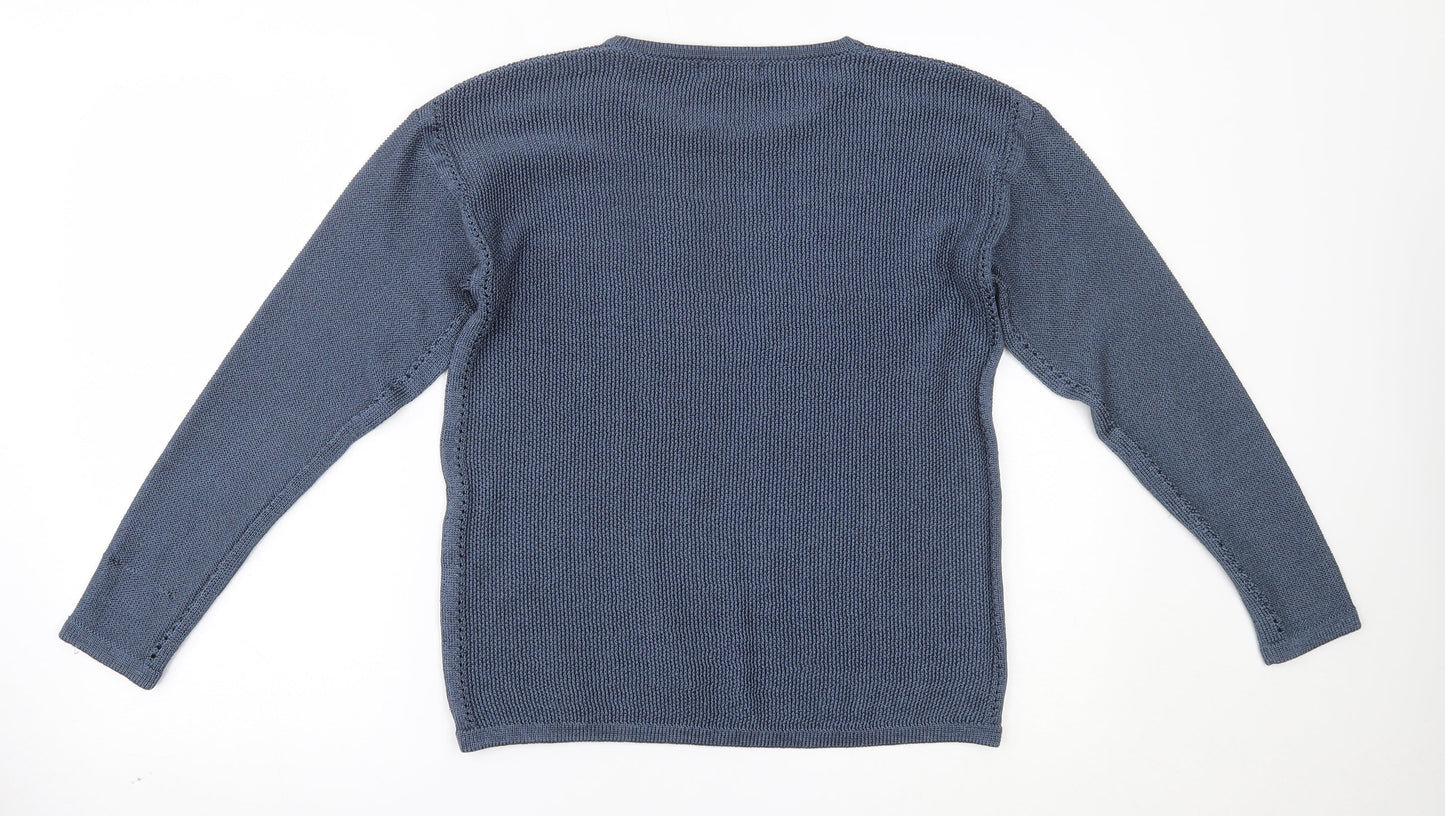 Autograph Womens Blue   Pullover Jumper Size 12