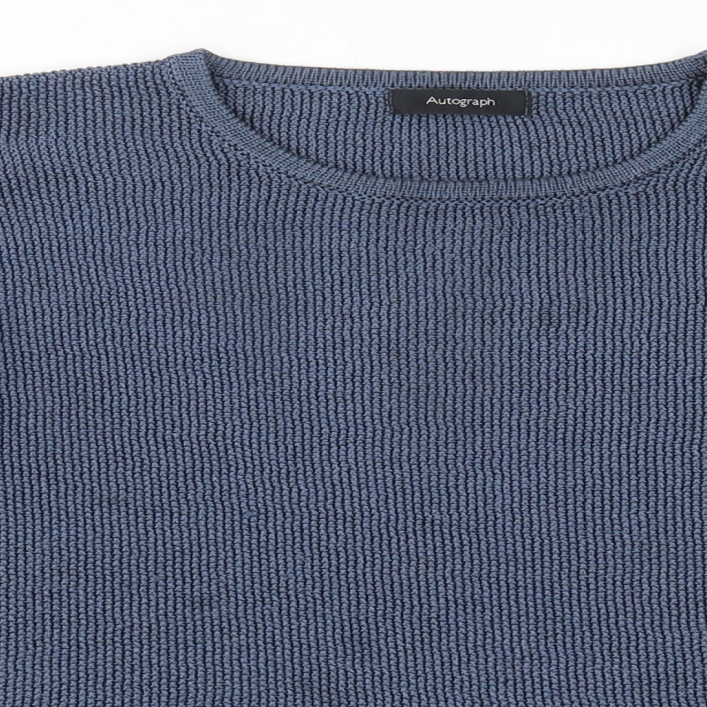 Autograph Womens Blue   Pullover Jumper Size 12