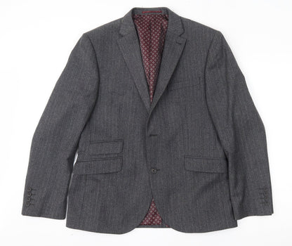 Mens UK Size 42 NEXT Regular Grey Suit Jacket