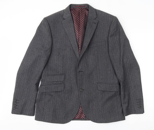 Mens UK Size 42 NEXT Regular Grey Suit Jacket