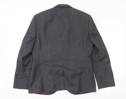 Mens UK Size 42 NEXT Regular Grey Suit Jacket
