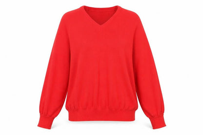 Womens UK Size 40 Preworn Red Pullover Jumper