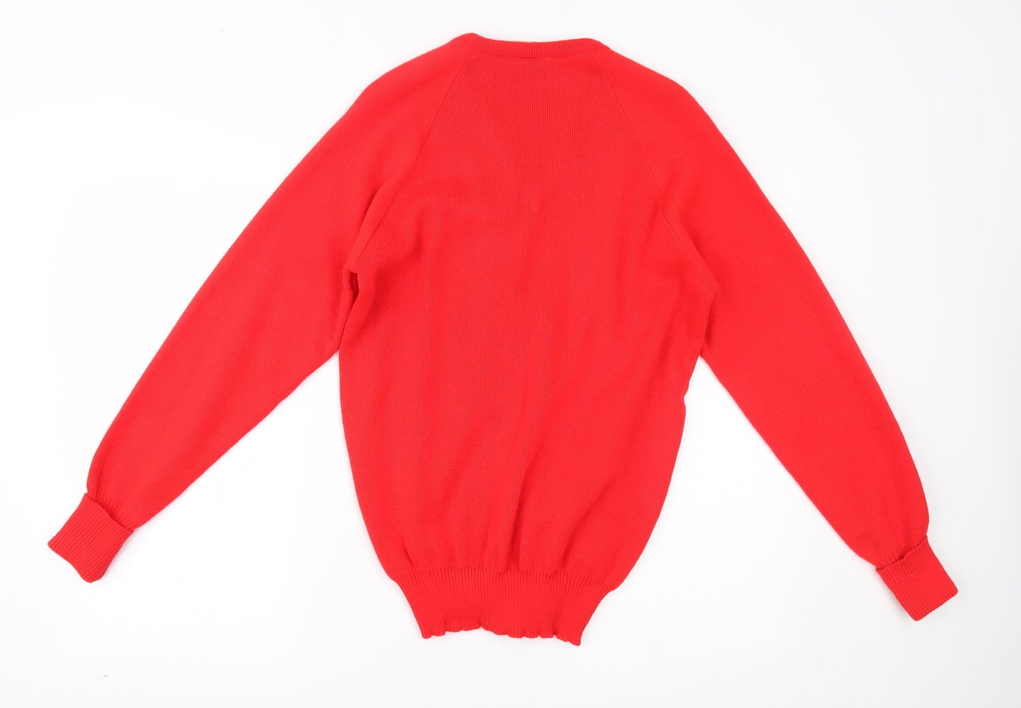 Womens UK Size 40 Preworn Red Pullover Jumper