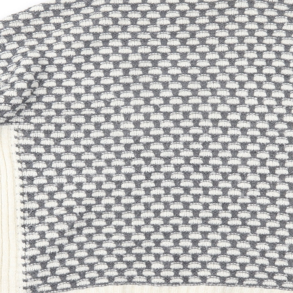 George Womens Grey Polka Dot  Pullover Jumper Size 12