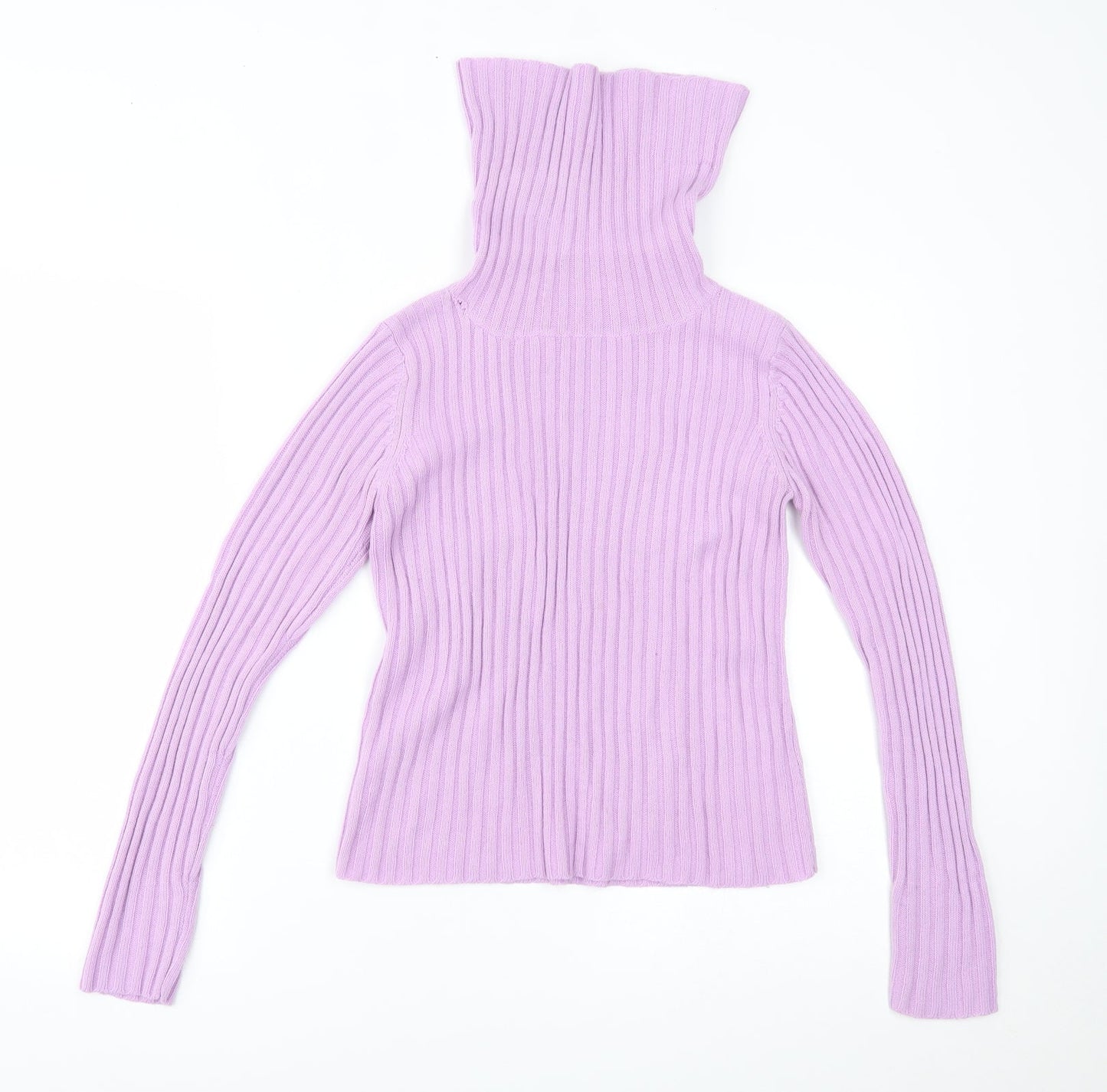 Womens UK Size 12 Miss Selfridge Purple Basic Blouse
