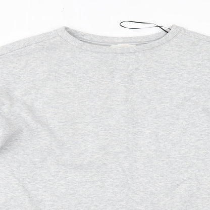 H&M Womens Grey   Pullover Sweatshirt Size S