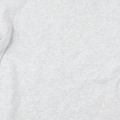 H&M Womens Grey   Pullover Sweatshirt Size S