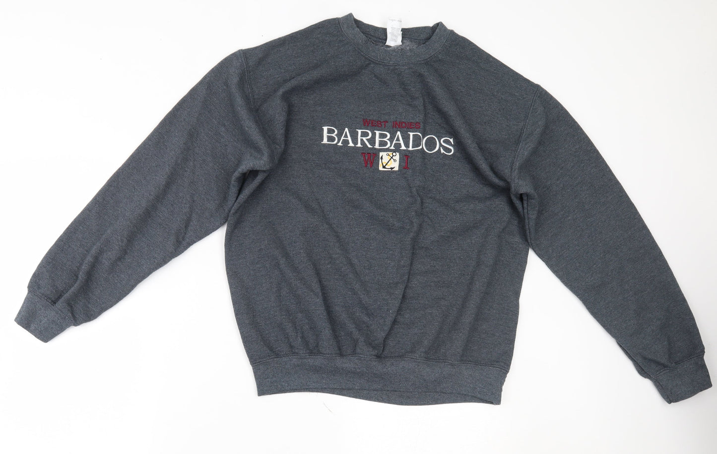 Gildan Womens Grey   Pullover Sweatshirt Size M