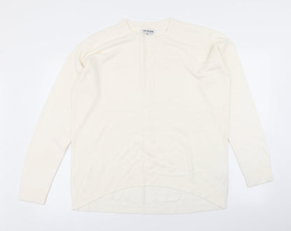 Womens UK Size 14 The Collection Ivory Pullover Jumper