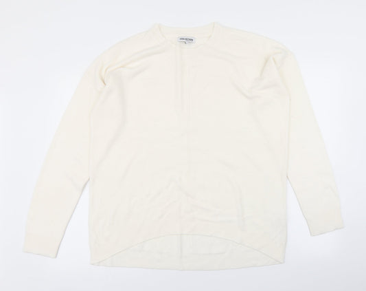Womens UK Size 14 The Collection Ivory Pullover Jumper