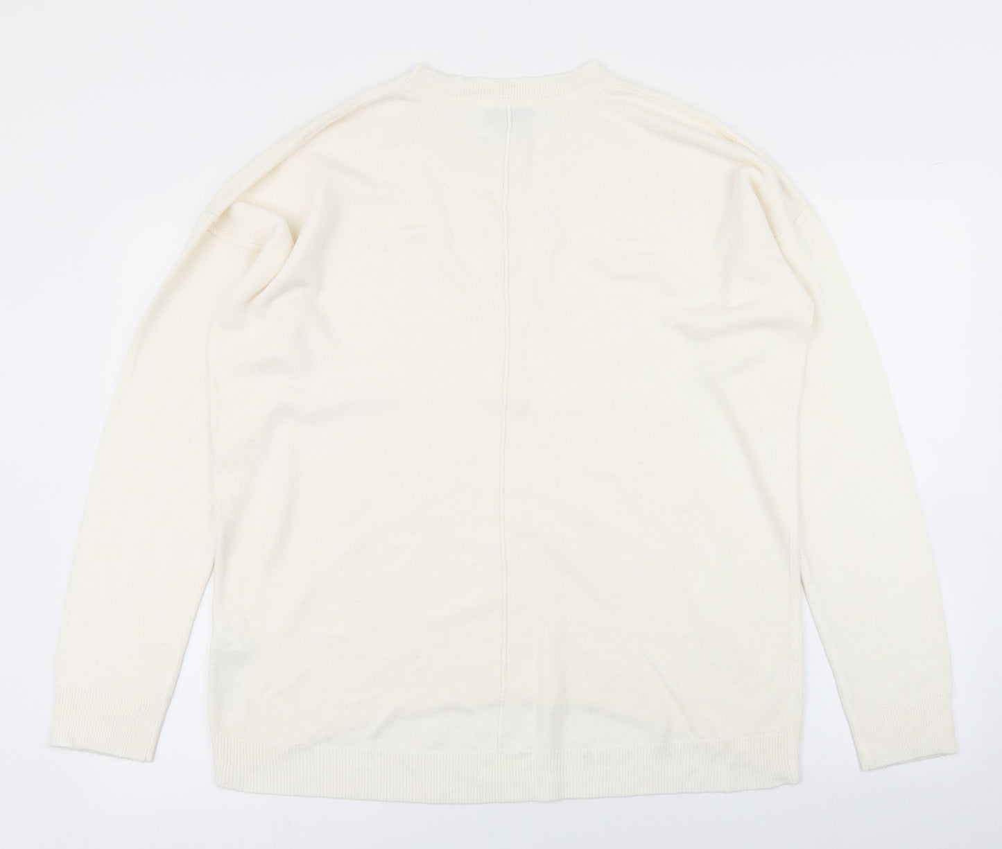 Womens UK Size 14 The Collection Ivory Pullover Jumper