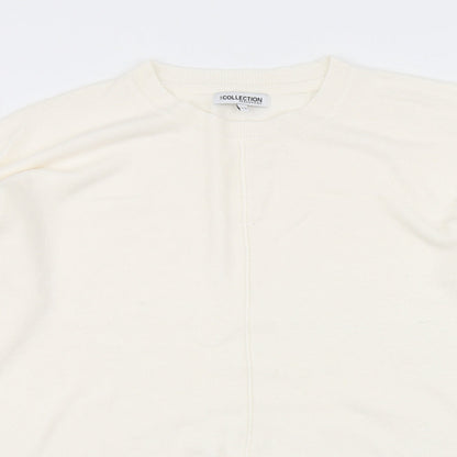 Womens UK Size 14 The Collection Ivory Pullover Jumper