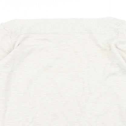 Womens UK Size 10 NEXT Beige Pullover Jumper