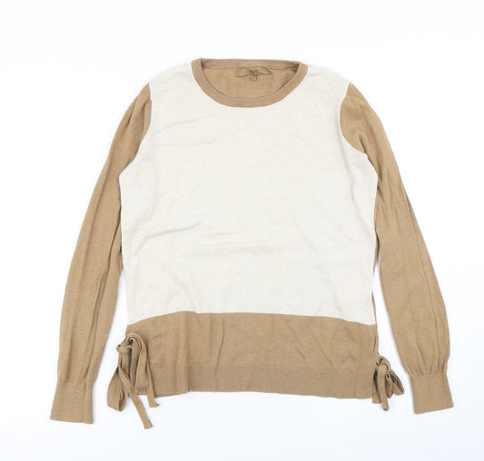Womens UK Size 10 NEXT Brown Pullover Jumper